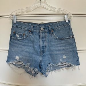 LEVIS 501 DENIM SHORTS